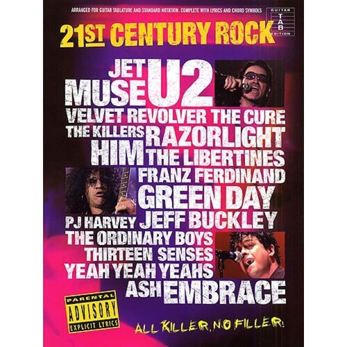 21st Century Rock Guitar TAB 5 Book