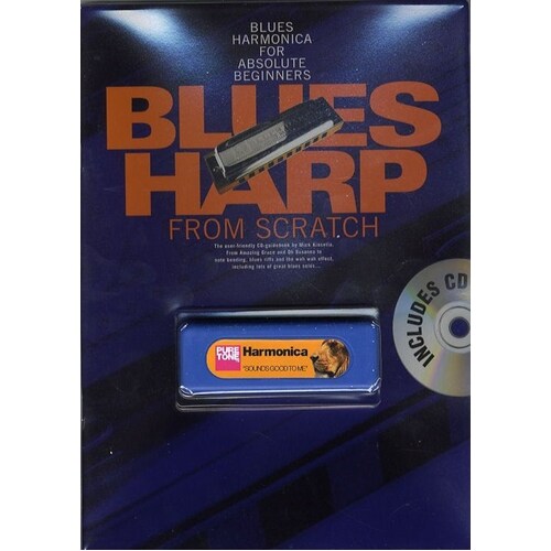 Blues Harp From Scratch Book/CD And Harmonica (Softcover Book/CD)
