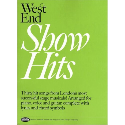 West End Show Hits PVG (Softcover Book)
