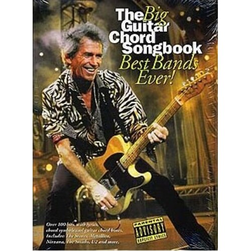Big Guitar Chord Sbook Best Bands Ever Book
