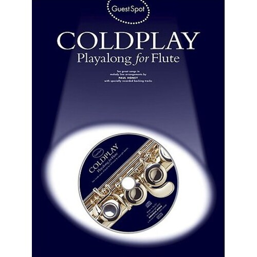 Guest Spot Coldplay Flute Softcover Book/CD
