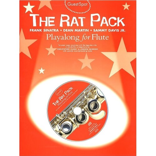 Guest Spot Rat Pack Flute Softcover Book/CD