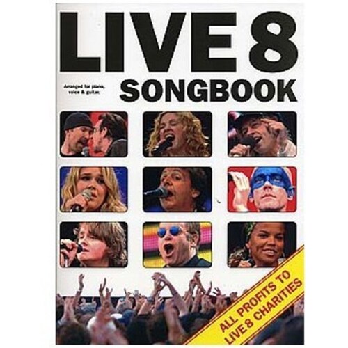 Live 8 Songbook PVG (Softcover Book)