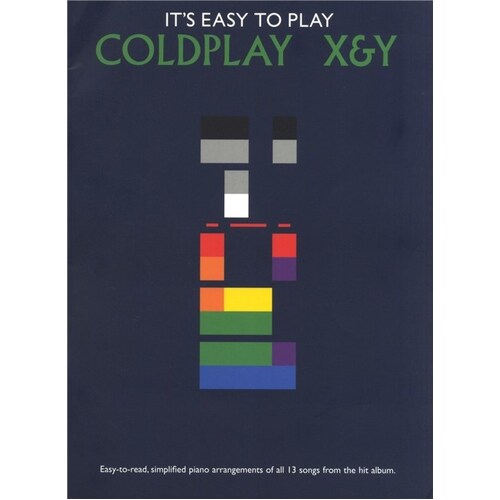 Its Easy To Play Coldplay Xandy Piano (Softcover Book)