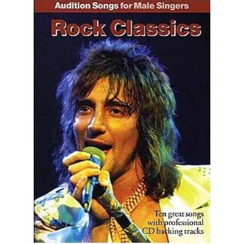 Audition Songs Male Singers Rock Book/CD