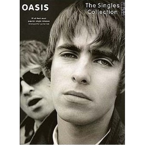Oasis - The Singles Collection Guitar Tab Book