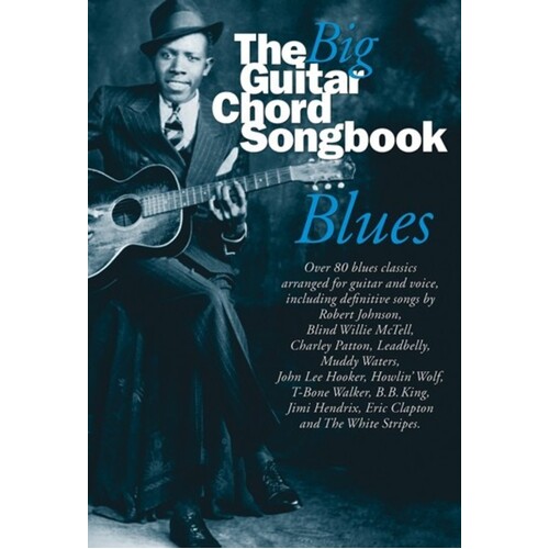 The Big Guitar Chord Songbook Blues (Softcover Book)