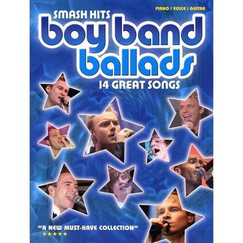 Smash Hits Boy Band Ballads PVG Book