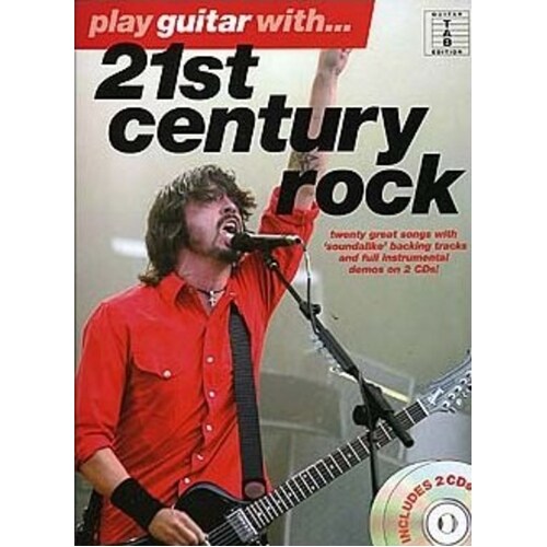 Play Guitar With 21st Century Rock TAB Softcover Book/CD