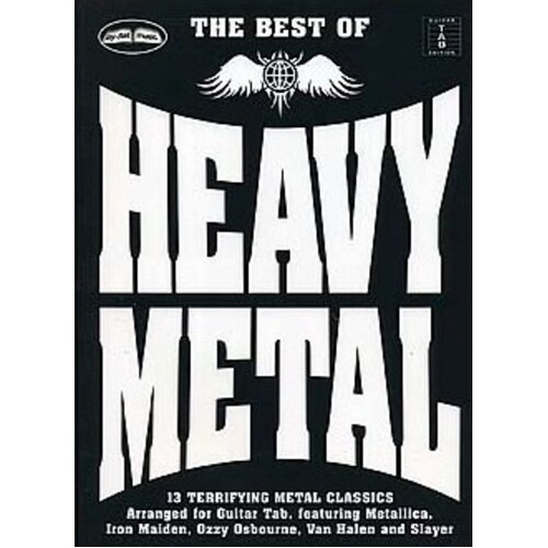 The Best Of Heavy Metal Guitar TAB (Softcover Book)