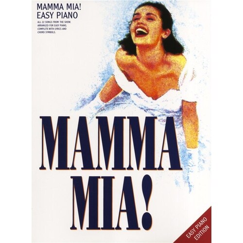 Mamma Mia Easy Piano (Softcover Book)