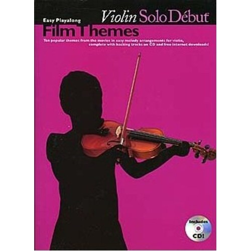 Solo Debut Film Themes Violin Book/CD