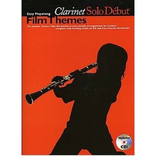 Solo Debut Film Themes Clarinet Softcover Book/CD