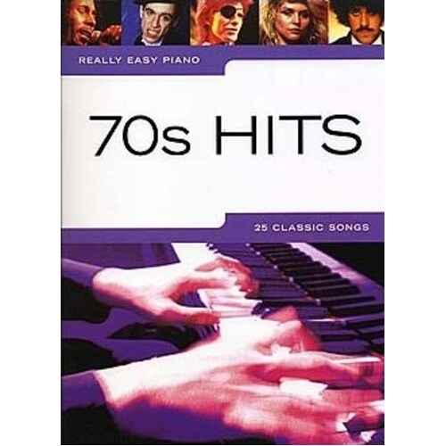 Really Easy Piano 70S Hits (Softcover Book)