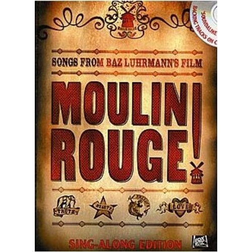 Moulin Rouge Singalong Softcover Book/CD
