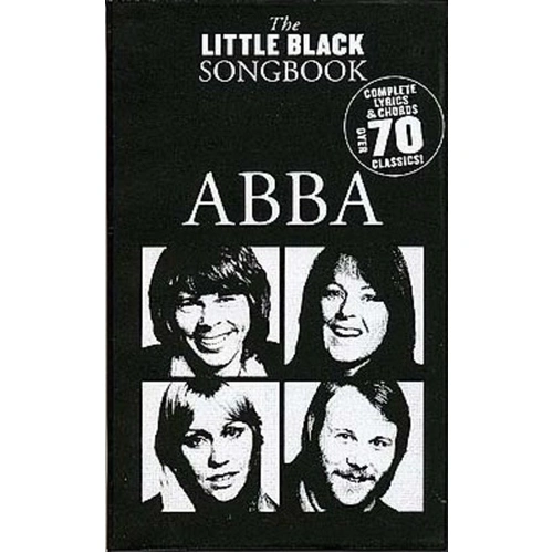 Little Black Book of ABBA - Guitar Songbook with Lyrics & Chords