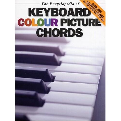 Encyclopedia Of Picture Chords For Keyboard Colour (Softcover Book)