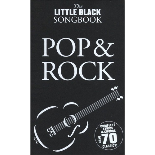 Little Black Book of Pop and Rock - Guitar Chord Songbook