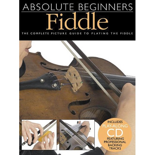 Absolute Beginners Fiddle Softcover Book/CD