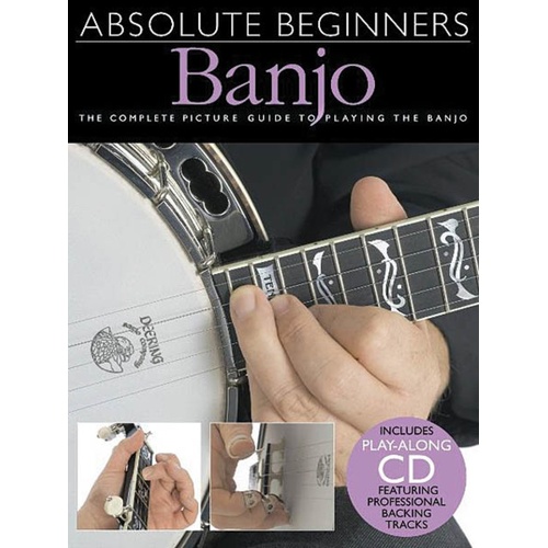 Absolute Beginners Banjo Softcover Book/CD