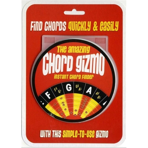 Chord Gizmo for Guitar - Quick and Easy Chord Finder in Clamshell Case