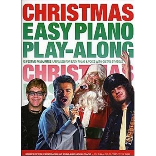 Christmas Easy Piano Playalong Book with CD