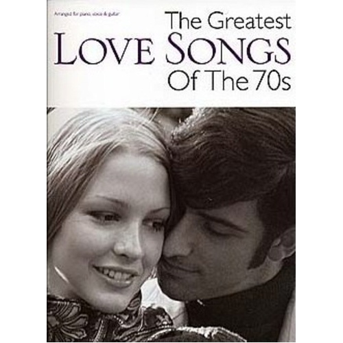 Greatest Love Songs of the 70s PVG Songbook