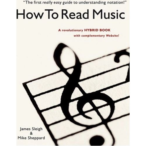 How to Read Music Book by Wise Publications - 176 Pages, Theory & Manuscript, Includes Audio Material and Online Bonuses