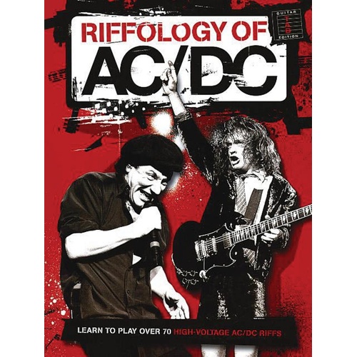 AC/DC Riffology Guitar TAB (Softcover Book)