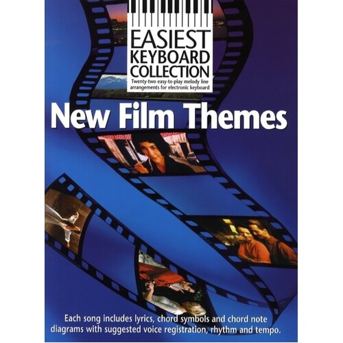 Easiest Keyboard Coll New Film Themes (Softcover Book)