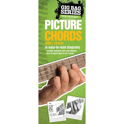 Gig Bag Book Ukulele Picture Chords (Softcover Book)