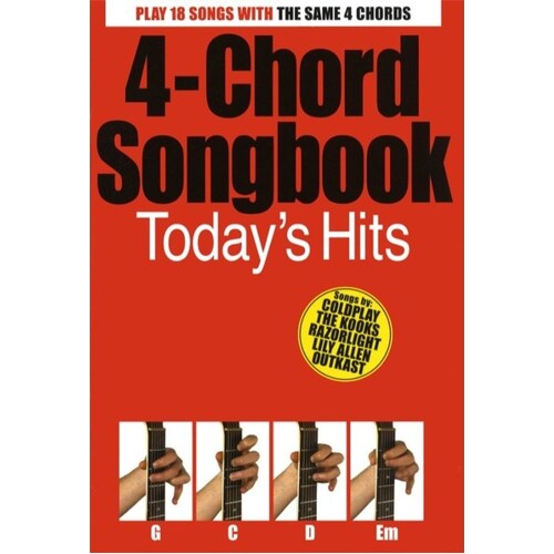4 Chord Songbook Todays Hits (Softcover Book)