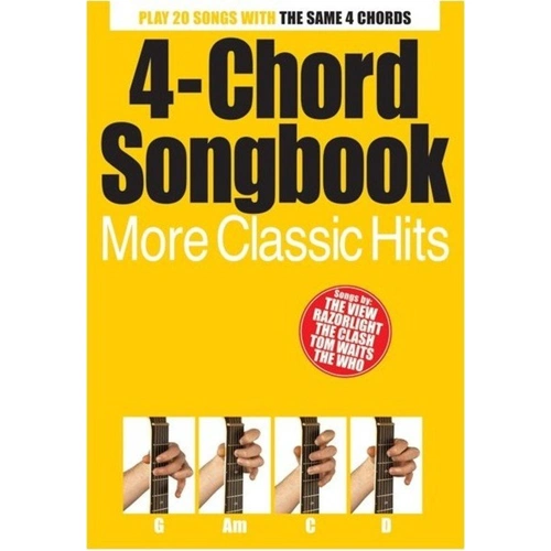 4-Chord Songbook: More Classic Hits for Guitar - Lyrics & Chords, Wise Publications, 1 Page