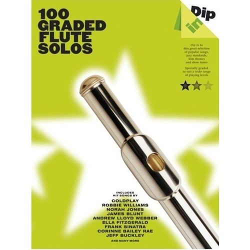 Dip In 100 Graded Flute Solos by Wise Publications