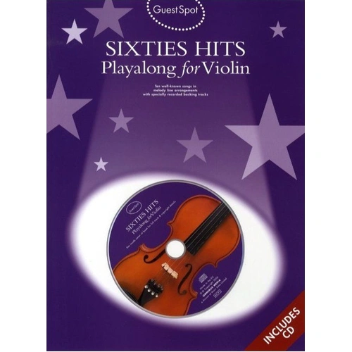 Guest Spot Sixties Hits for Violin BK/CD