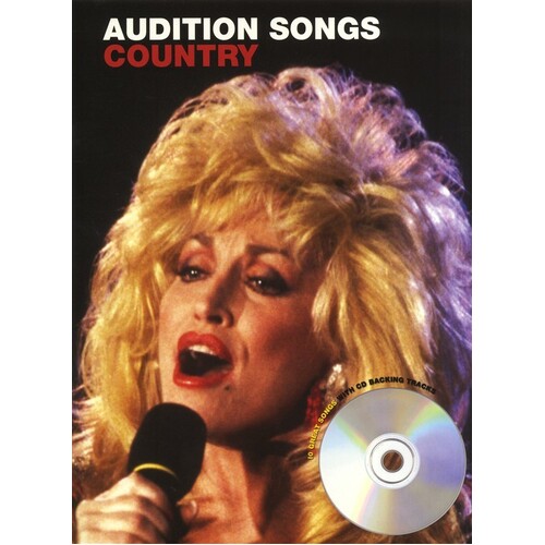 Audition Songs Female Country Book/CD