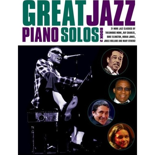 Great Jazz Piano Solos Book 2 (Softcover Book)