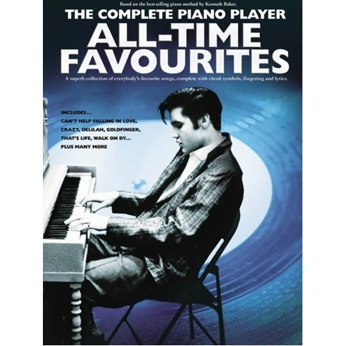 Complete Piano Player All Time Favourites by Derek Jones - 14 Classic Hits for Piano, 48 Pages, Music Sales