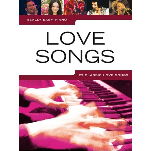 Really Easy Piano Love Songs (Softcover Book)
