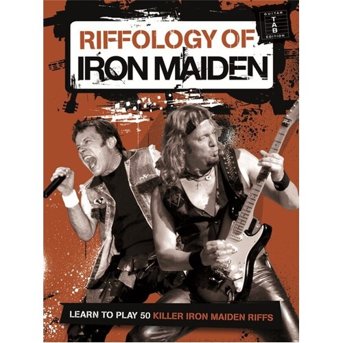 Riffology Of Iron Maiden (Softcover Book)