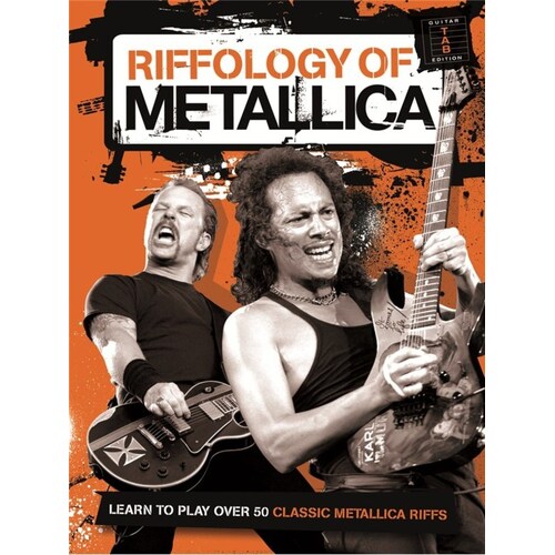 Riffology Of Metallica (Softcover Book)