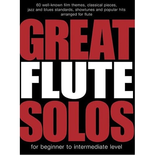Great Flute Solos (Softcover Book)