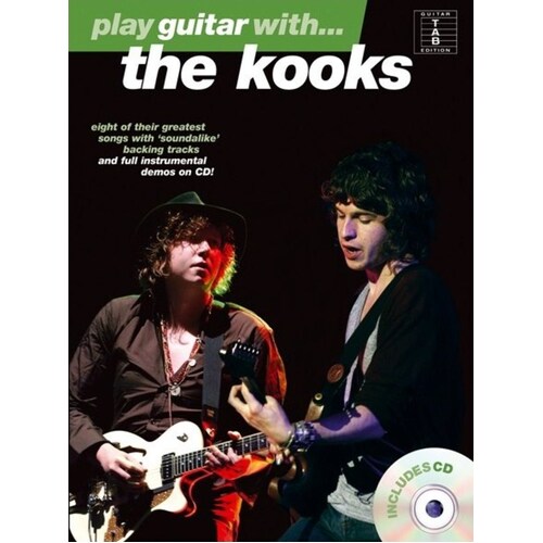 Play Guitar With The Kooks TAB Softcover Book/CD