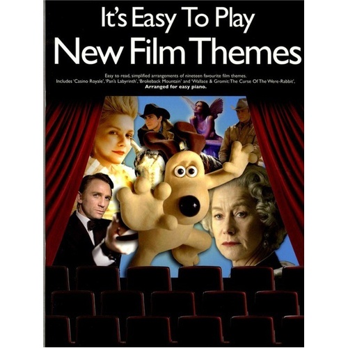 It's Easy to Play New Film Themes for Piano