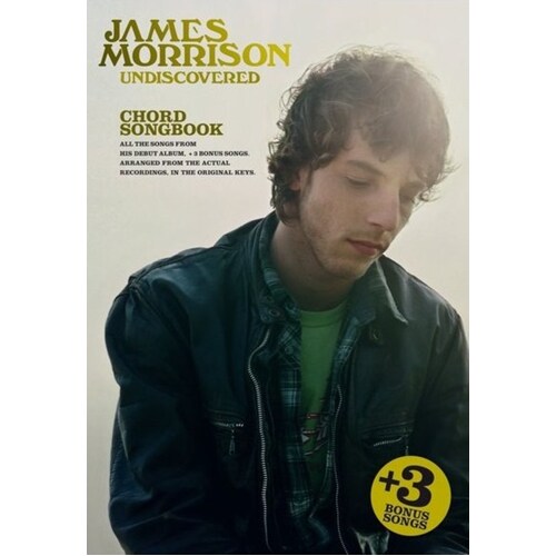 James Morrison - Undiscovered Chord Songbook
