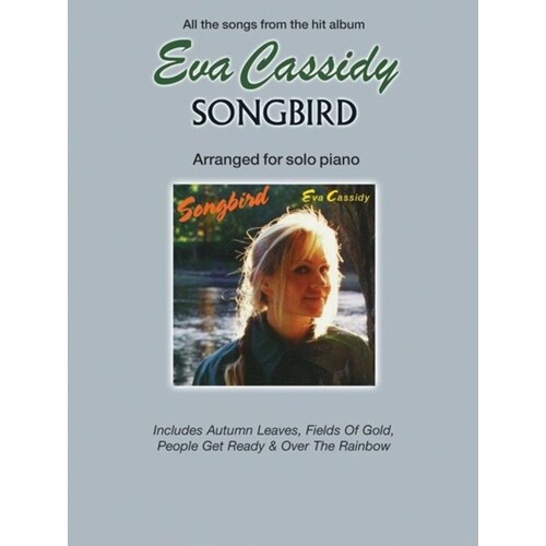 Eva Cassidy - Songbird Solo Piano (Softcover Book)