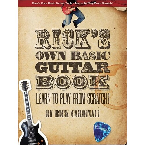 Ricks Own Basic Guitar Book Learn To Play Scratch (Softcover Book/CD)