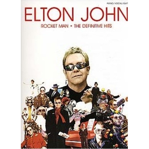 Elton John - Rocket Man Definitive Hits PVG Songbook for Piano, Voice & Guitar