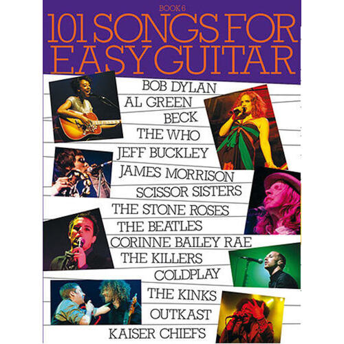 101 Songs For Easy Guitar Book 6 (Softcover Book)