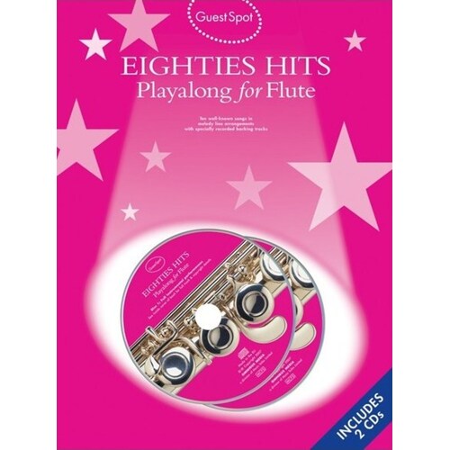 Guest Spot Eighties Hits Flute Softcover Book/CD